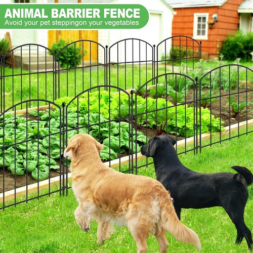 10ft metal garden - x, fence
