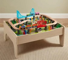 Toylife wooden 100 piece - wooden, train