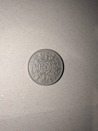 1958 two shillings florin - 1958, uk