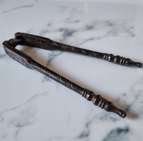 Antique metal nut crackers - metal,