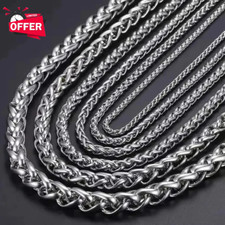 Mens Boy Curb Chain Necklace