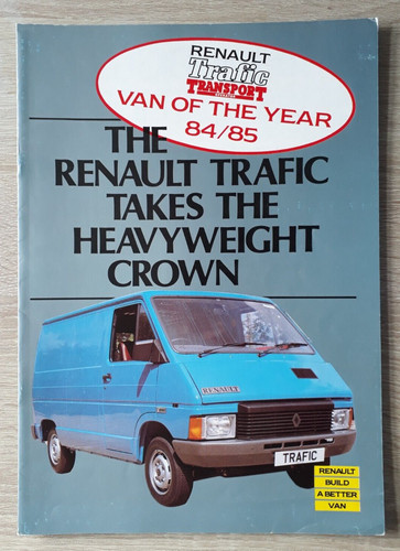 Renault trafic van range - van,