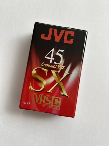 Jvc compact vhs c - ec-45, sx