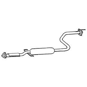 Klarius centre exhaust pipe - centre, &