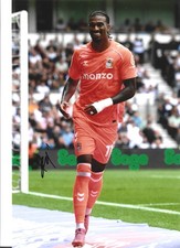 Hadj Wright signed photo- Coventry City FC 12x8