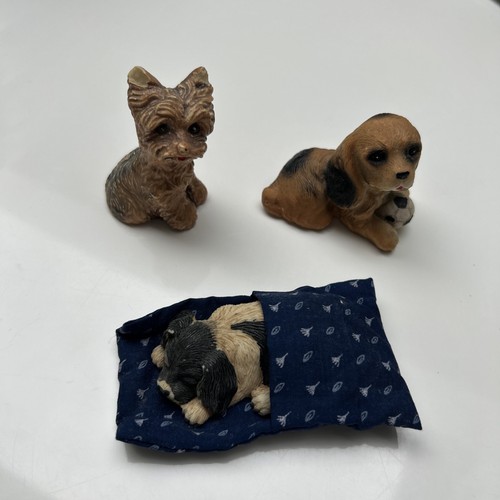 Vintage dog ornaments - vintage,