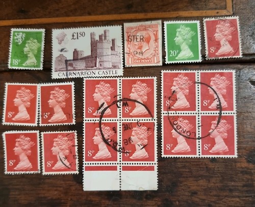 British stamp collection - british,