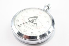 Balma Yachting Timer Steel Pocket Watch Hand Wind Working