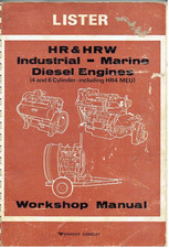 LISTER HR/HRW4 HR6 HRW6/6M