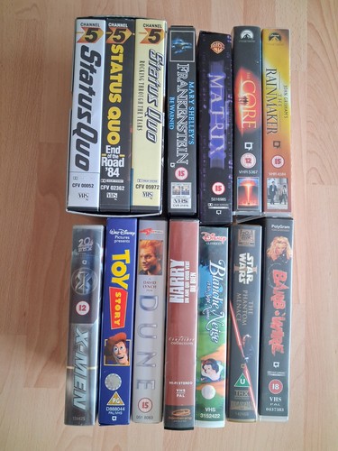 Vhs tapes - vhs,
