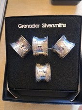 Vintage Set of 4 Silver Plated