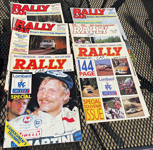 Rally car magazine job lot - job, 6