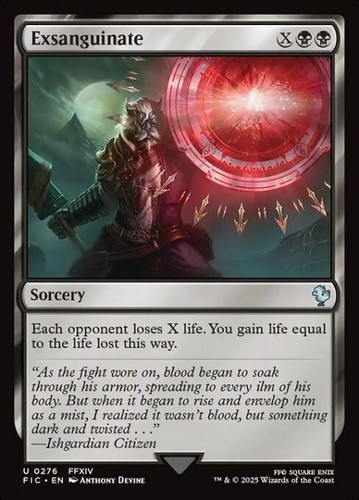 Mtg exsanguinate final - -,