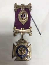 Royal Order Of Buffaloes Gilt And Enamel Medal