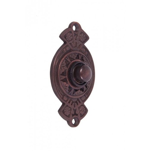 Antique copper hampern - antique, close"