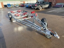 Brand New 2025 Extreme 3000KG twin axle braked roller trailer 24' boat 7.8M RIB.