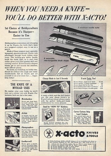 1945 acto hobby knives - 1945,