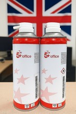 2 x Air Duster 400ml – Cleaner for Keyboards, PC, Laptop U.K. Free Delivery**