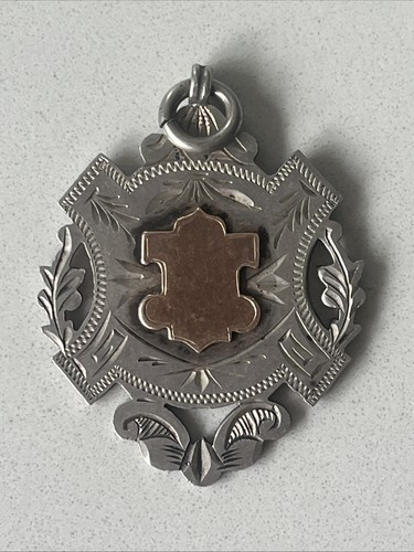 Antique silver pendant - silver, capt