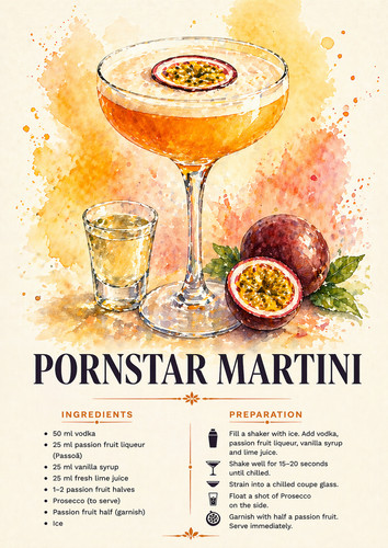 Pornstar martini wall art - pornstar,
