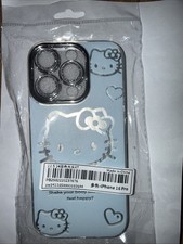 Blue Hello Kitty iPhone 16 Pro