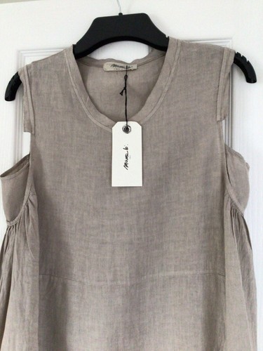 New mama linen dress size - linen, s