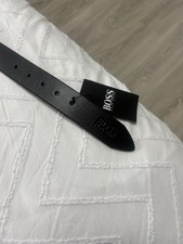 Hugo Boss Men's Black Leather