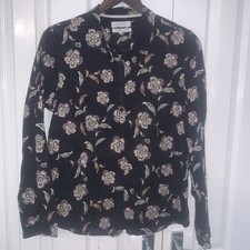 New Without Tags Seasalt Cornwall Larissa Shirt Pure Cotton Size 14 RRP£49.50