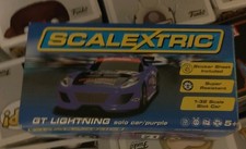 BNIB Scalextric - GT Lightning (Purple) Solo Car C3475