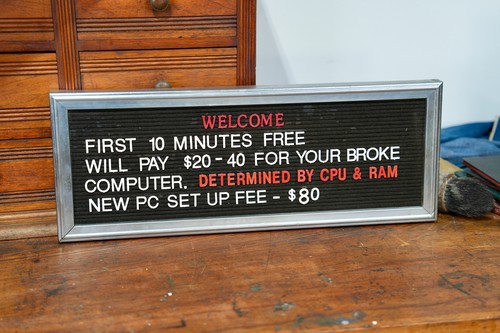 Vintage marquee letter - marquee, board