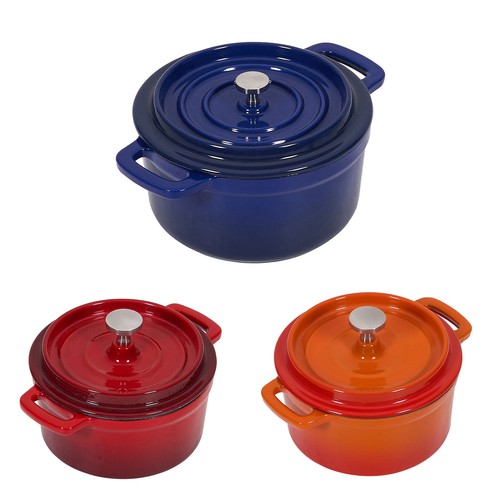 Cast iron casserole dish - 1/3,