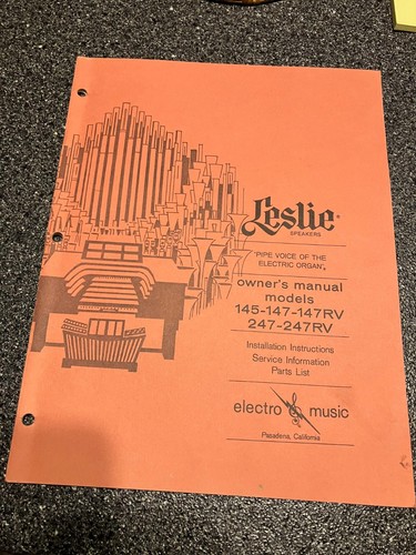 Leslie speaker 145 - speaker,
