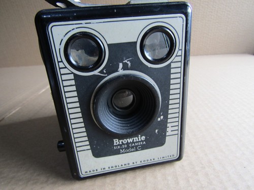 Vintage kodak camera box - vintage,
