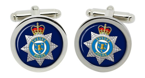 Sussex police cufflinks - sussex,
