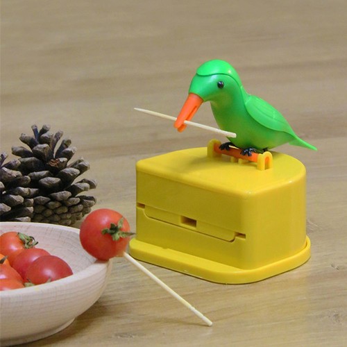 Plastic toothpick holder box - holder,