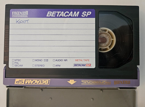 Vintage used betacam - used, sp