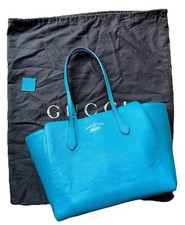 Gucci Swing Leather Tote Bag