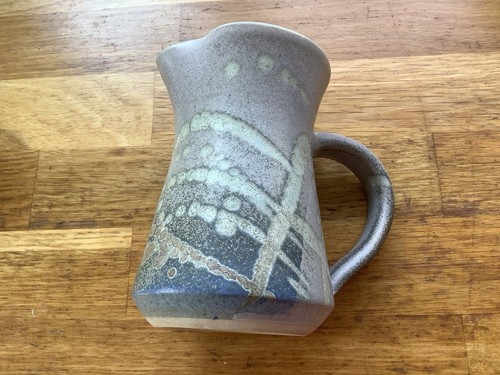 Studio pottery pint - studio, 3/4