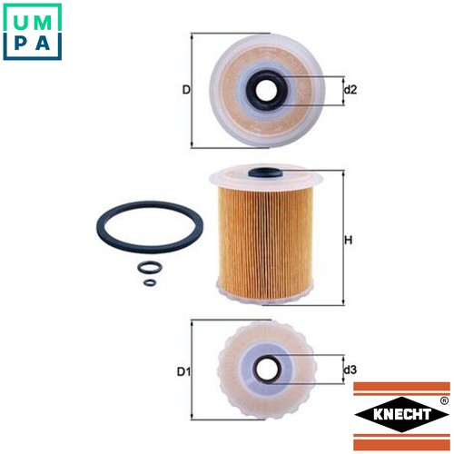 Fuel filter 75d for renault - 75d,