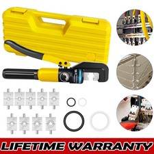 9 Dies Hydraulic Crimper Set