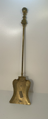 Vintage brass coal shovel - vintage,
