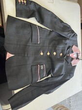 Equiport Show Jacket Size 8/10 Pink Details Used But Plenty Wear Left In It
