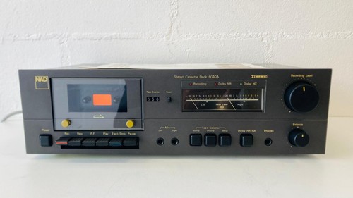 Nad 6040a stereo cassette deck - nad,