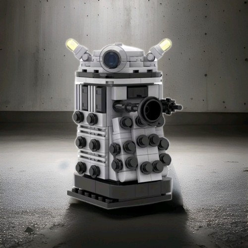 Who dalek model brick kit - who,