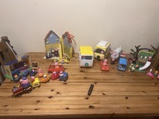 Peppa Pig Bundle Joblot,Figures,Park,House,Plane,School & More