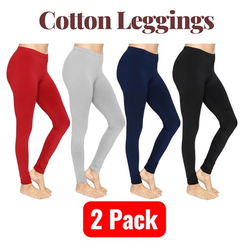 Ladies cotton leggings pk - ladies,
