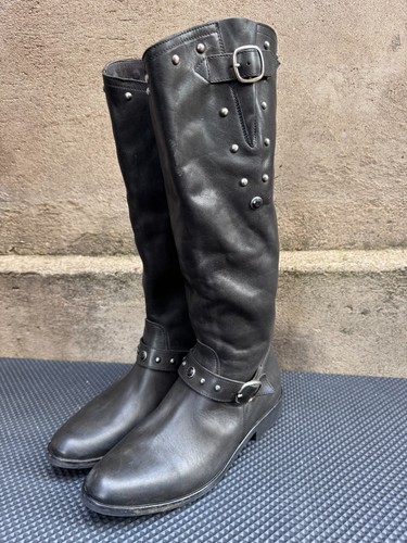 Golden goose tall - golden, studded