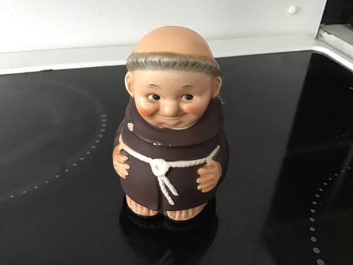 Vintage goebel monk - vintage, lidded