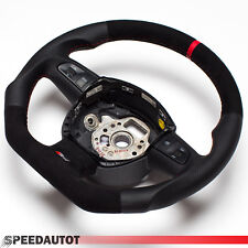 Submerge S-LINE Flattened Steering Wheel Multifunct. Leather Audi A3 A4 A6 A5 q5