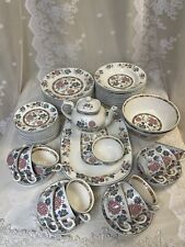 Vintage Englishп Myott “Orient” Fine China Dinner Service – Full Set